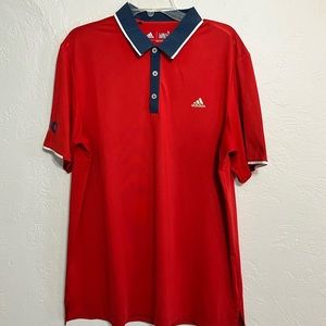 Adidas USA Golf Shirt L